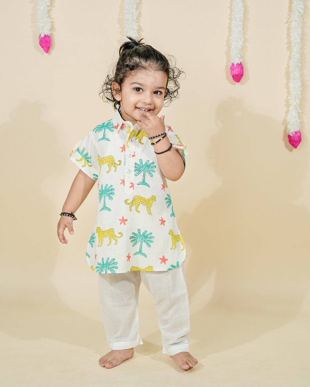 Jungle Tales Kurta Set for Baby Boy