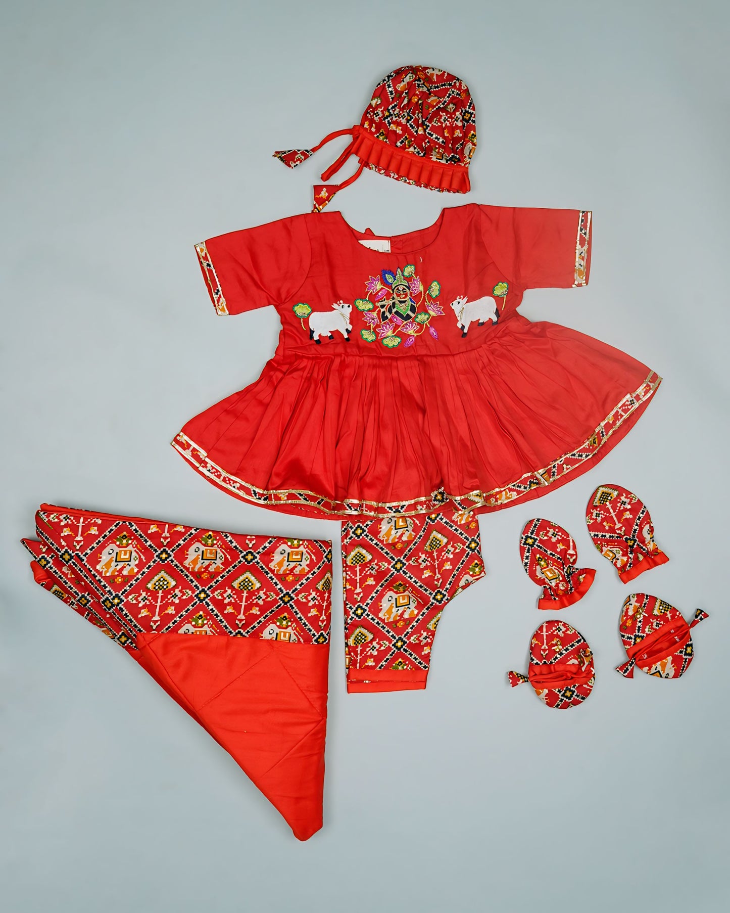 Jamna Sets for New Born Baby Girl