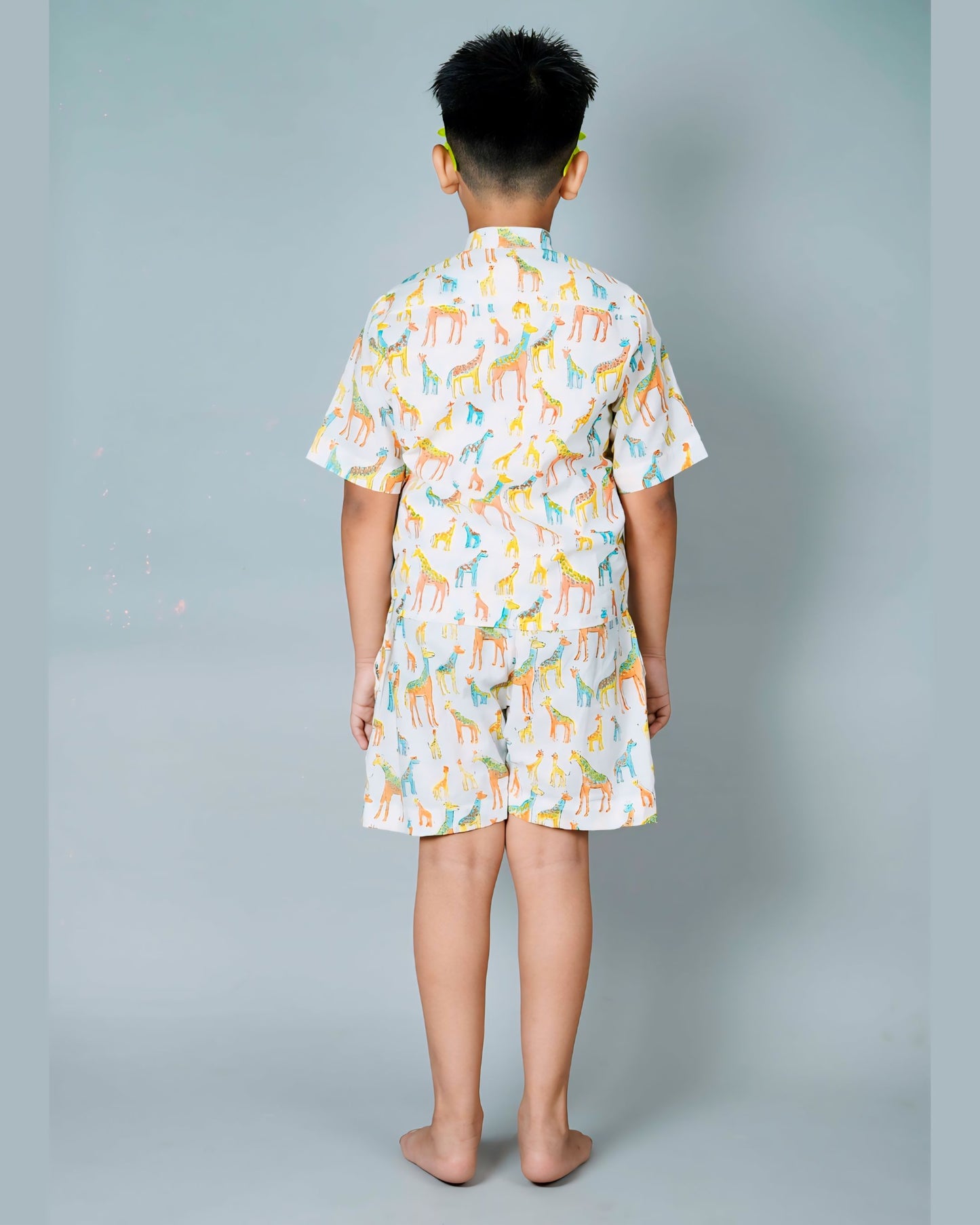 Boys Summer Casual Wear Shirt And Shorts