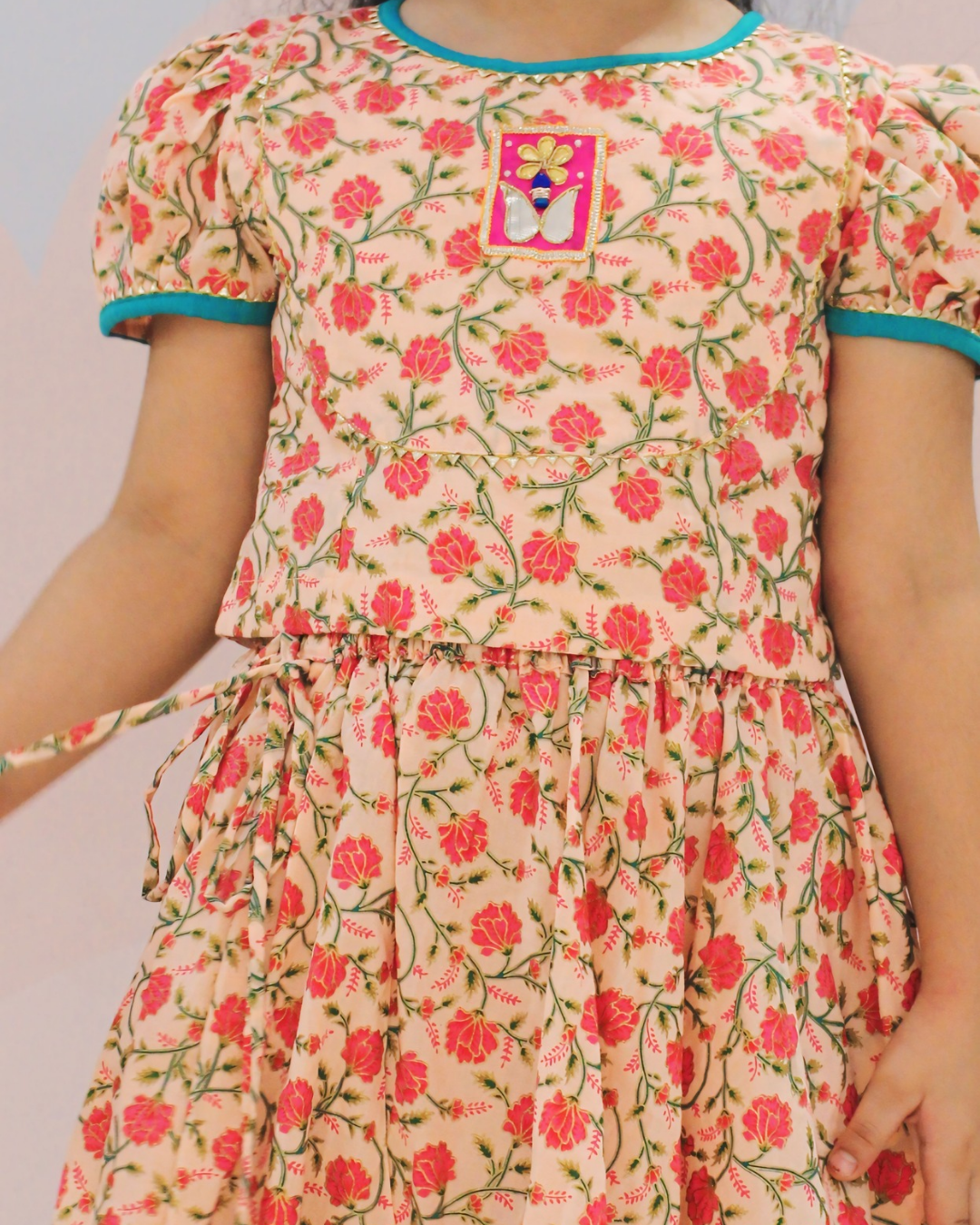 Chanda Mama Pink Lehenga