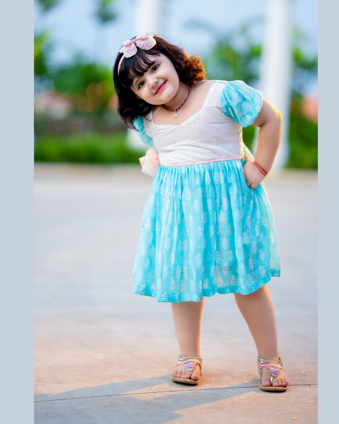 Girls Little Bluebird Frock