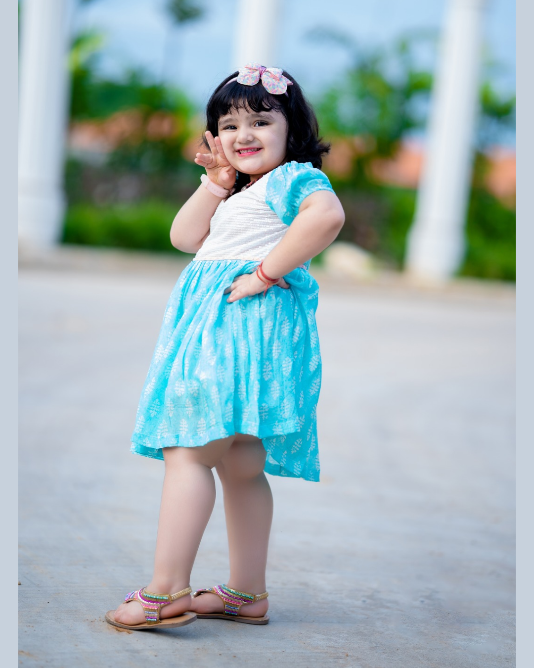 Girls Little Bluebird Frock