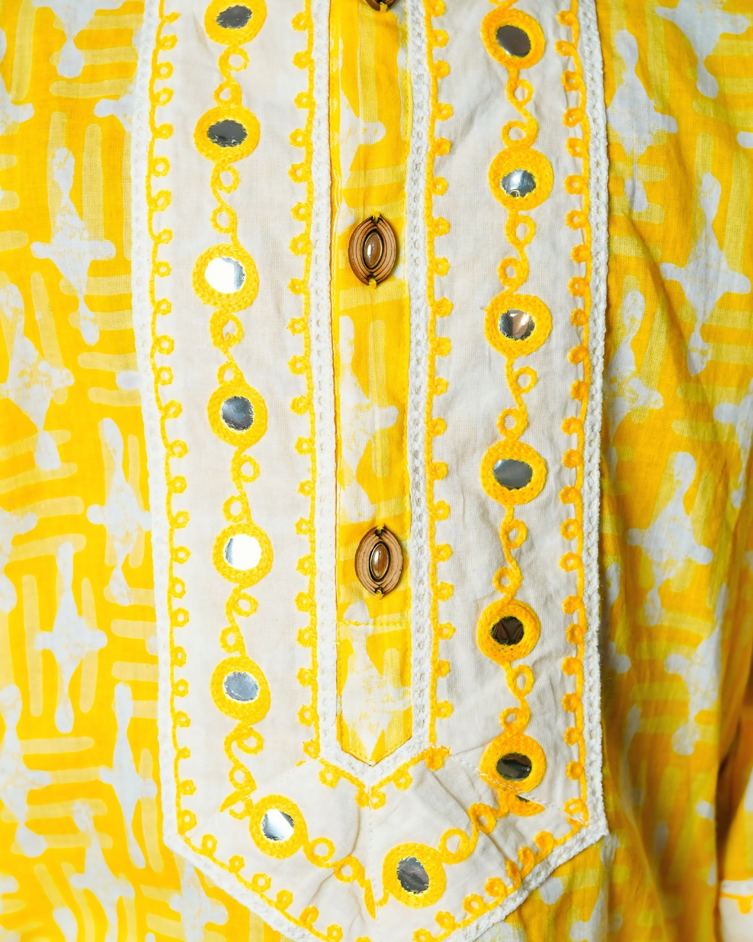 Boys Sunshine Mirror kurta set