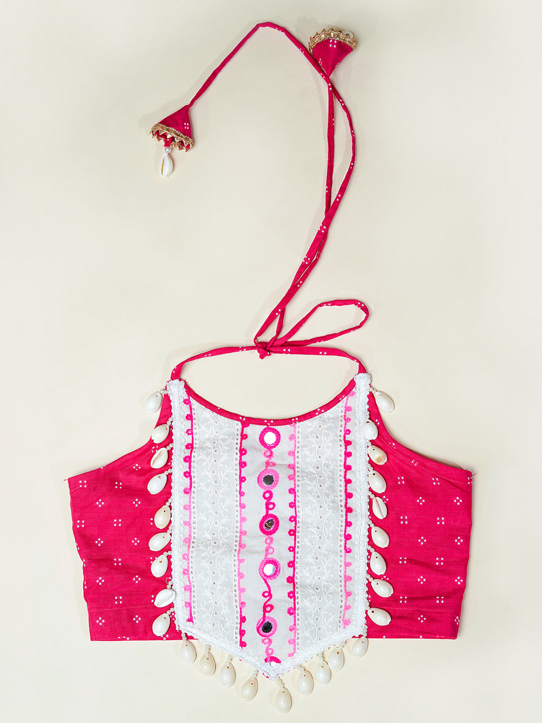 Little Diva Pink Lehenga Choli – Navratri Special