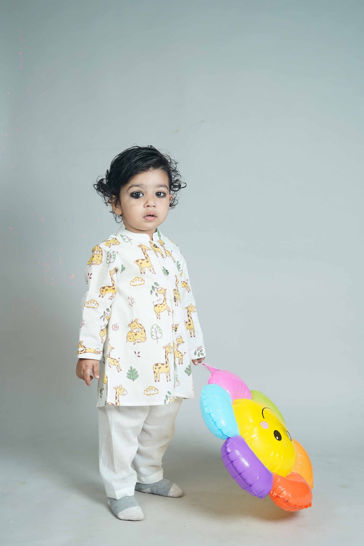 Boys Safari chic kurta set