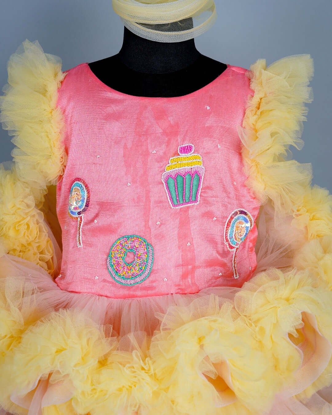 GIRLS PARTY WEAR CANDY POP DRESS