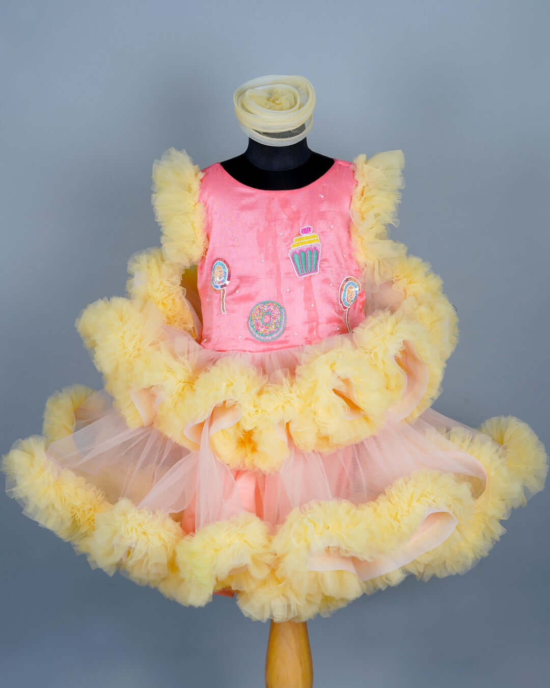 GIRLS PARTY WEAR CANDY POP DRESS