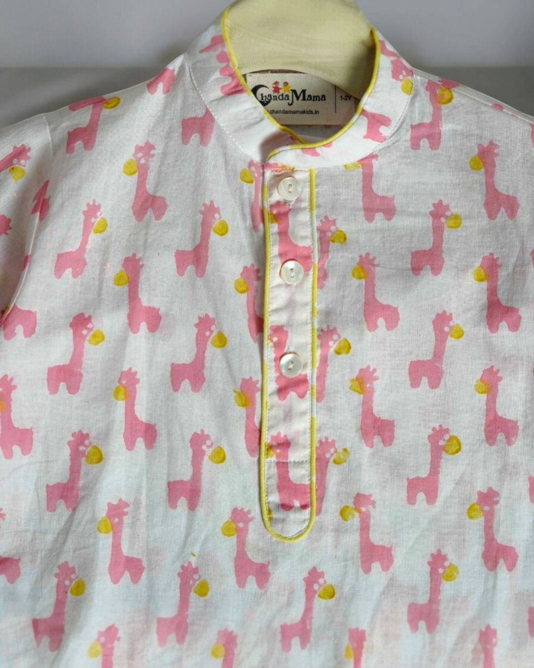 Giraffe kurta For Baby Boy