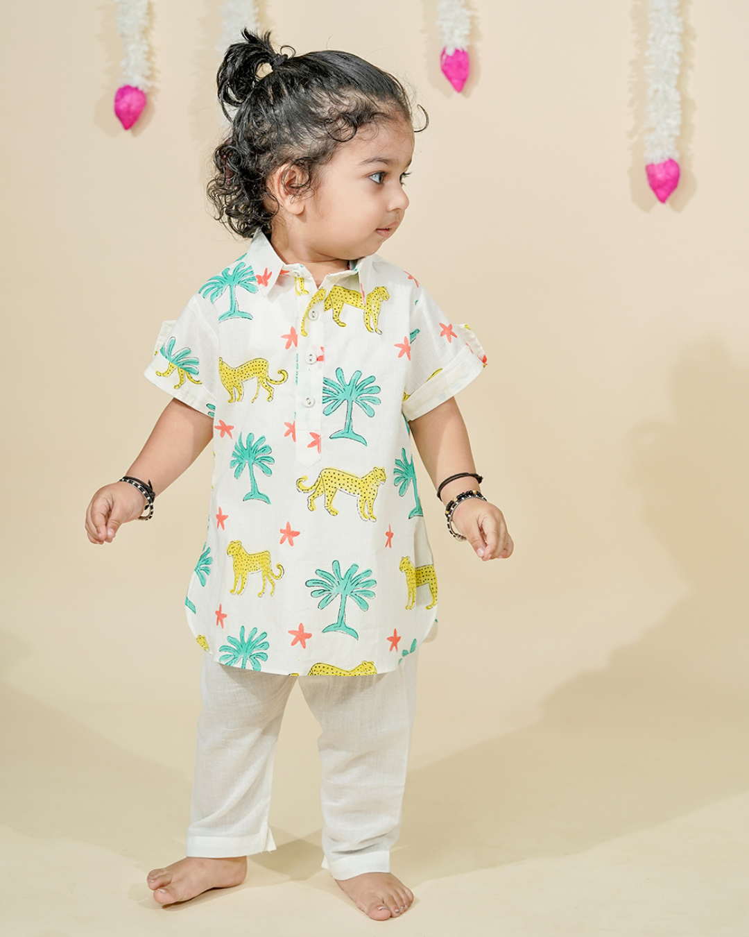 Jungle Tales Kurta Set for Baby Boy