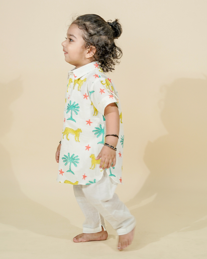 Jungle Tales Kurta Set for Baby Boy