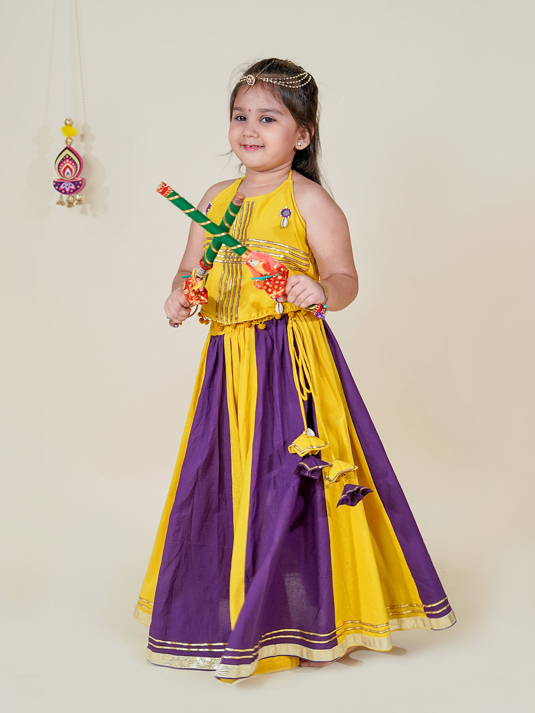 Navratri Special Lehenga for Kids