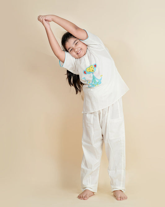Chanda Mama Yoga Outfit For Kids 
