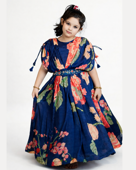 Festive Anarkali Dress for kids