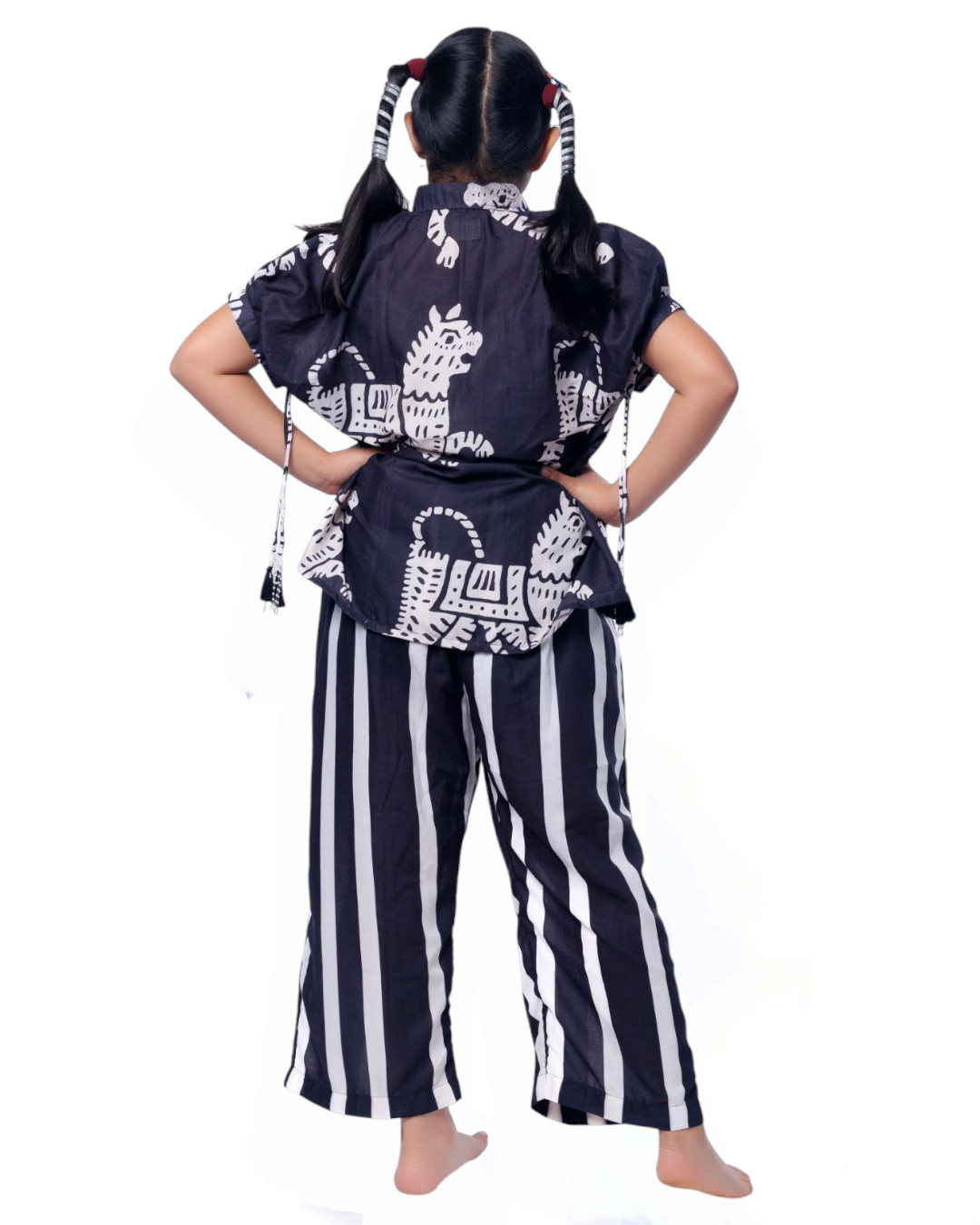 Tiger Print Kaftan Co-ord Sets
