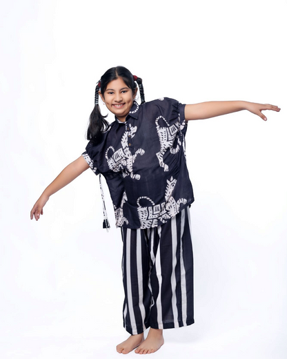 Tiger Print Kaftan Co-ord Sets